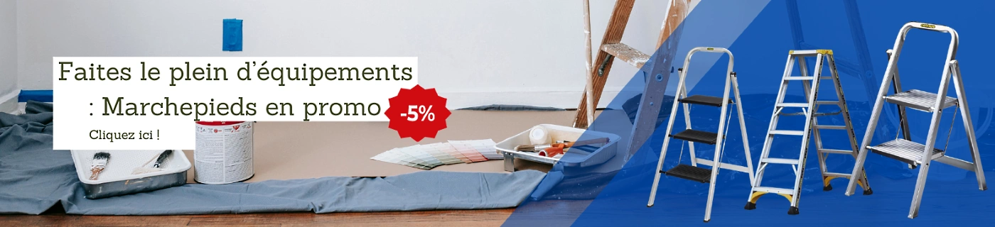 Faites le plein d'équipement : marchepieds en promo