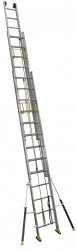 Echelle coulissante 3 plans à corde C3 STAB' 2m95/7m00