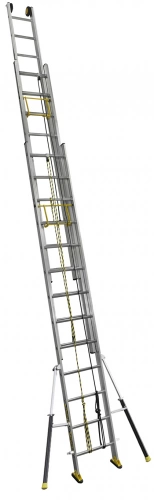 Echelle coulissante 3 plans à corde C3 STAB' 2m95/7m00