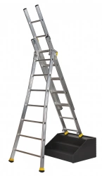 Echelle transformable 3 plans T3 3m05/6m95