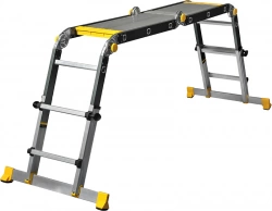 Marchepied aluminium anodisé X-O 2 marches