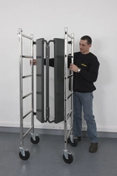 Echafaudage pliant CHRONO 3, hauteur de travail 2m90