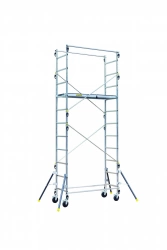Echafaudage QUAD'UP Evolution, hauteur de travail 4,70m