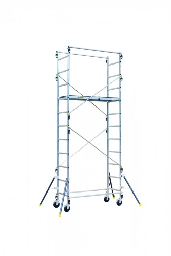 Echafaudage QUAD'UP Evolution, hauteur de travail 4,70m