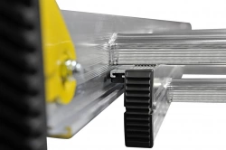 Echelle coulissante 2 à corde C2S 2x10 bx, 3m05/5m30 - Spécial service incendie et secours