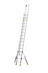 Echelle coulissante 2 à corde C2S 2x16 bx, 4m75/8m10 - Spécial service incendie et secours