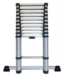 Echelle télescopique KOMPACT 11 barreaux - hauteur de travail 3,20m