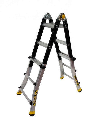 Echelle télescopique pliante TT3 4x3 barreaux