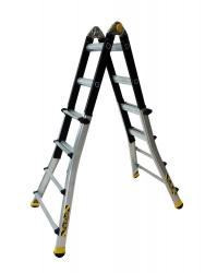 Echelle télescopique pliante TT4 4x4 barreaux