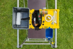 Tablette porte-outils TOOLS'UP pour échafaudage