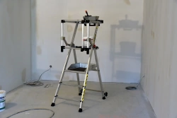 Plate-forme individuelle roulante 3 marches à hauteur fixe - sans stabilisateur - MASTERGUARD