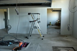 Plate-forme individuelle roulante 3 marches à hauteur fixe - sans stabilisateur - MASTERGUARD