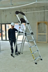 Plate-forme individuelle roulante 5 marches à hauteur fixe - sans stabilisateur - MASTERGUARD