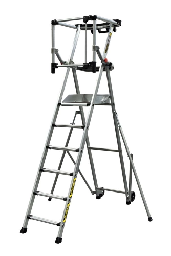 Plate-forme individuelle roulante 6 marches à hauteur fixe - sans stabilisateur - MASTERGUARD