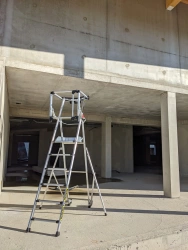 Plate-forme individuelle roulante 6 marches à hauteur fixe - sans stabilisateur - MASTERGUARD