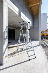 Plate-forme individuelle roulante 6 marches à hauteur fixe - sans stabilisateur - MASTERGUARD