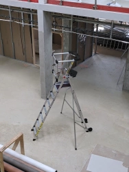 Plate-forme individuelle roulante 7 marches à hauteur fixe - sans stabilisateur - MASTERGUARD