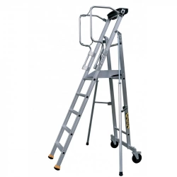 Plate-forme de rayonnage aluminium ERM 9 marches