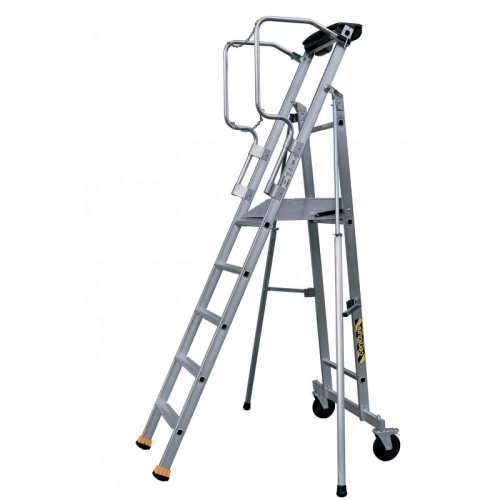Plate-forme de rayonnage aluminium ERM 10 marches
