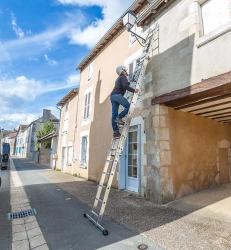 Echelle coulissante à corde ProfiStep® Duo - 2 x 15 échelons - 8,43m