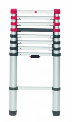Echelle télescopique aluminium 9 marches , utilisation régulière HAILO