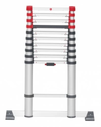 Echelle télescopique aluminium HAILO 11 échelons H.3.2 m