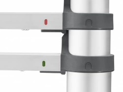 Echelle télescopique aluminium HAILO 11 échelons H.3.2 m