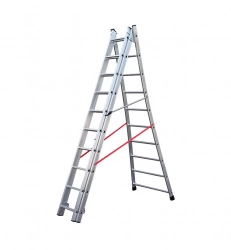 Echelle transformable base évasée Premium - 3x10 échelons - 6,95m