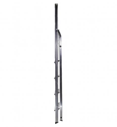 Escabeau domestique pliable Selekta MixAlu - 5 marches - 2,81m