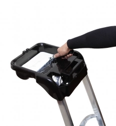 Tablette porte-outils peinture pour garde corps escabeaux Selekta et Mixalu