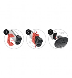 Patins Clix pour escabeau Garden Hailo - Kit 4 patins