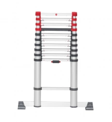 Echelle télescopique Hailo Flexline - Longueur déployée 3,2m - 4,3m