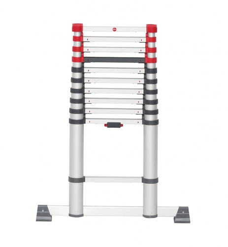 Echelle télescopique Hailo Flexline - Longueur déployée 3,2m - 4,3m