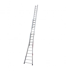 Echelle transformable base évasée Premium - 3x11 échelons - 7,76m