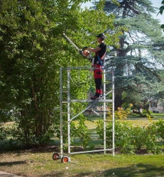Echafaudage Hobbystep® H4 jardin - 2 plans x 9 échelons - 4,00 m