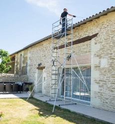 Réhausse échafaudage roulant pour escalier Hobbystep® H6 - 6,00m
