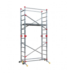 Echafaudage Hailo Combilot 5 - 2 plans x 12 échelons - 4,36m