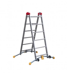 Echafaudage Hailo Combilot 5 - 2 plans x 12 échelons - 4,36m