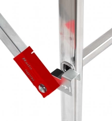 Echafaudage Hailo Combilot 5 - 2 plans x 12 échelons - 4,36m