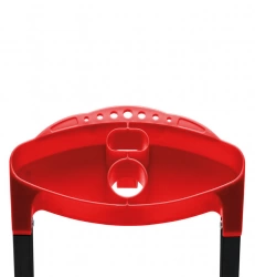 Escabeau professionnel roulant pliable - 6 marches - 3,03m