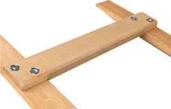 Echelle de couvreur renforcée en bois pro 3 m