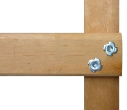 Echelle de couvreur renforcée en bois pro 4 m