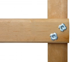 Échelle de toit en bois renforcé 3.12m