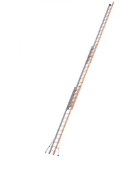 Echelle PRONOR COULISSE CORDE 3 PLANS - 11M38 - 3X16