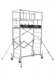 Echafaudage roulant X'TOWER 2m00 plancher (4m00 travail)