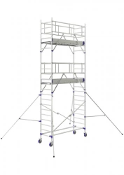 Echafaudage roulant TOTEM 2 LINE 250  4m90 plancher (6m90 travail)