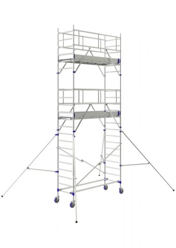 Echafaudage roulant TOTEM 2 LINE 250  4m90 plancher (6m90 travail)
