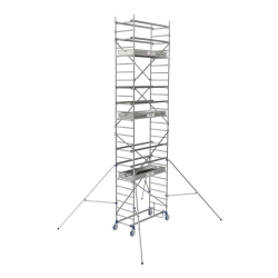 Echafaudages roulants en aluminium Cross 180 - 2 planchers  - plancher 2,85 m